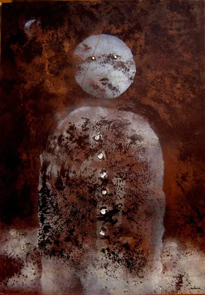 Boy, painting by Jean-Marie Munier